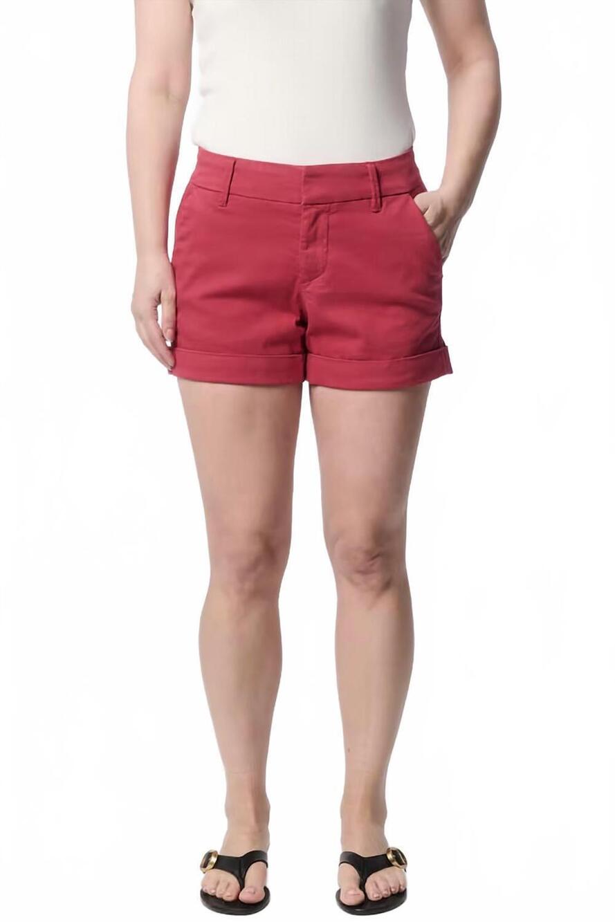 NEW DEAR JOHN DENIM women's north hampton shorts in salsa